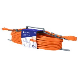 EXTENSIÓN ELECTRICA DE USO RUDO 20m 2x16 AWG, VOLTECK,ER-20x16