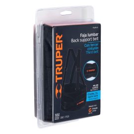 FAJA LUMBAR CON TERCER CINTURÓN, TALLA G, TRUPER FAJA-XL