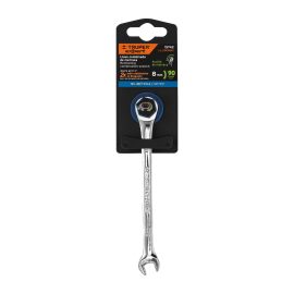 LLAVE COMBINADA CON MATRACA 8MM X 136MM LARGO, EXPERT, TRUPER LL-2008MX