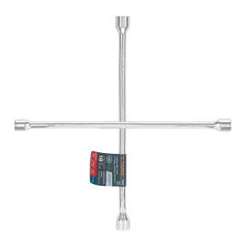 LLAVE DE CRUZ 18" PULIDA Y CROMADA- LLCR-18 TRUPER