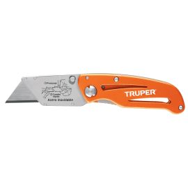 NAVAJA PLEGABLE, CUERPO METÁLICO 6", TRUPER NV-6X