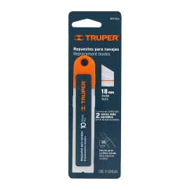 CUCHILLAS DE REPUESTO PARA CUTER DE 18MM, TRUPER REP-CUT-6