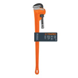 LLAVE STLSON 48" CUERPO ROBUSTO DE HIERRO DÚCTIL TRUPER STI-48